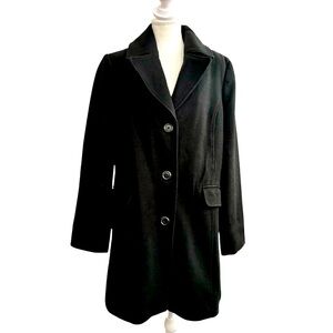 NWT Winter Wool Coat. Size L. Black.